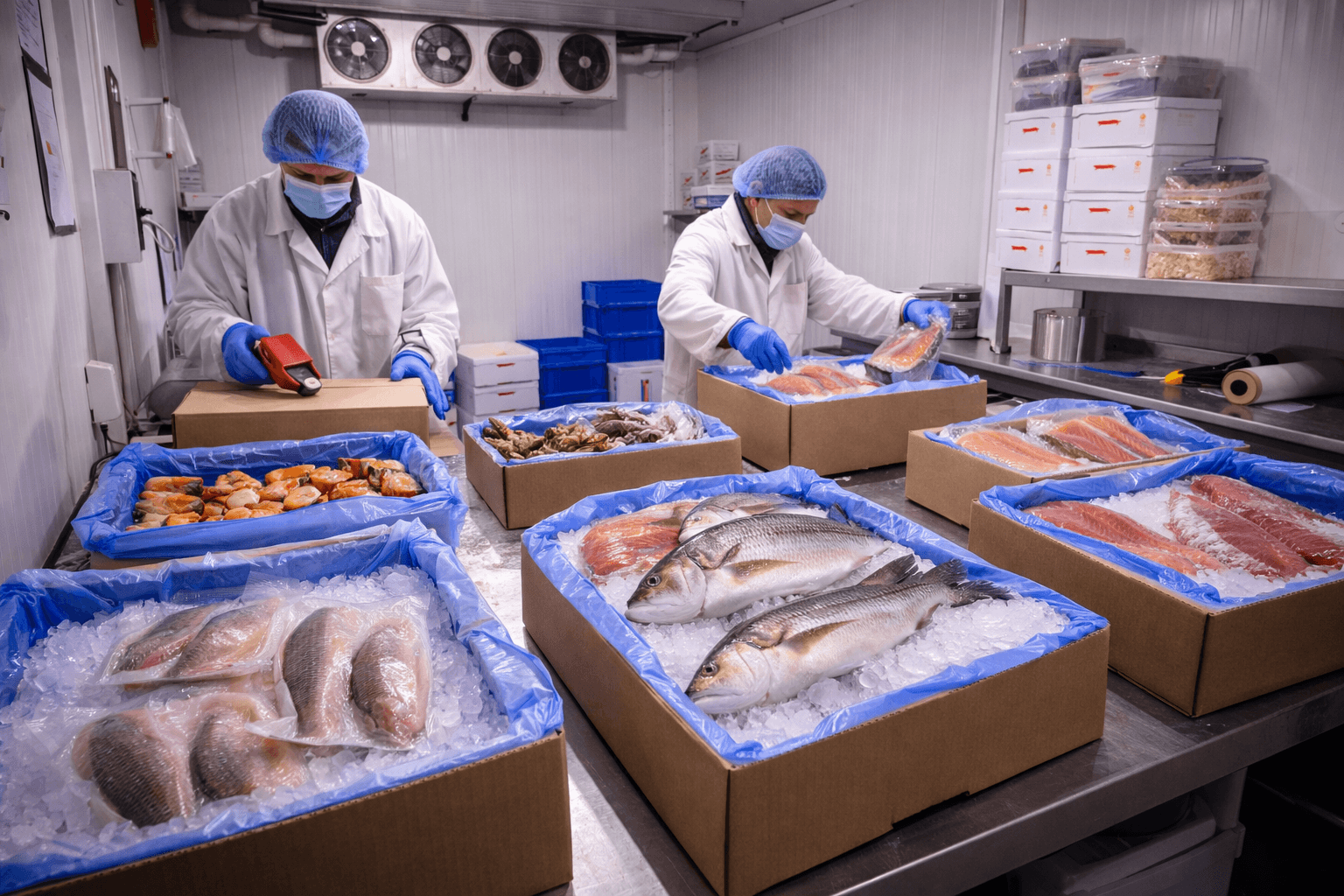 Luxury seafood preparation